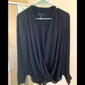 Women’s Black Sheer Top
